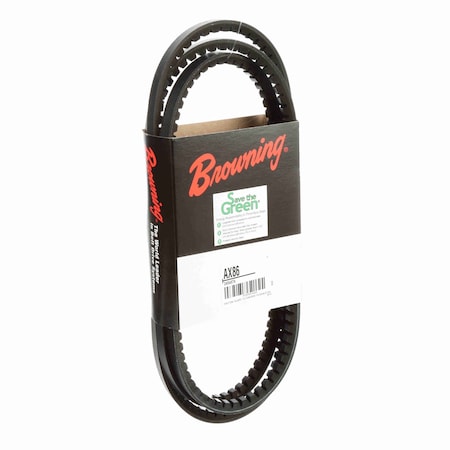 Browning EPDM Notched Belt 98% Efficient AX86